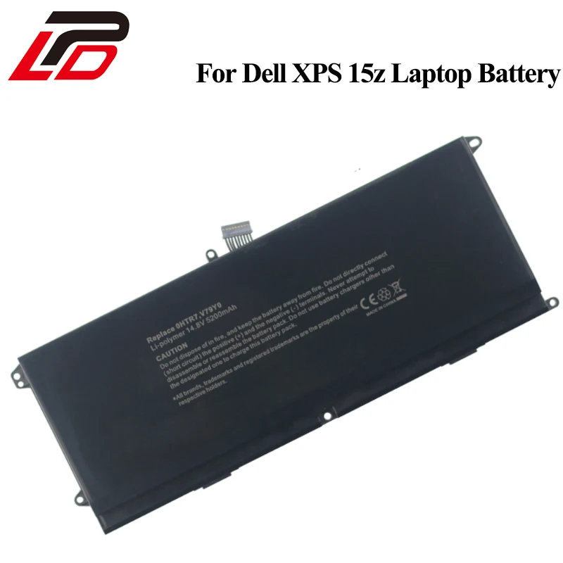 

NMV5C OHTR7 Laptop Battery For Dell XPS 15z L511Z 15Z-L511X 15Z-L511Z L511X ULTRABOOK 0NMV5C 075WY2 75WY2 14.8V 5200mAh
