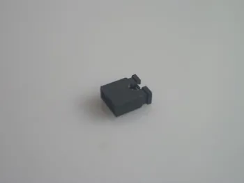 

200pcs Pin header mini jumper cap 2.54mm Open Insulator height 6.3mm black color