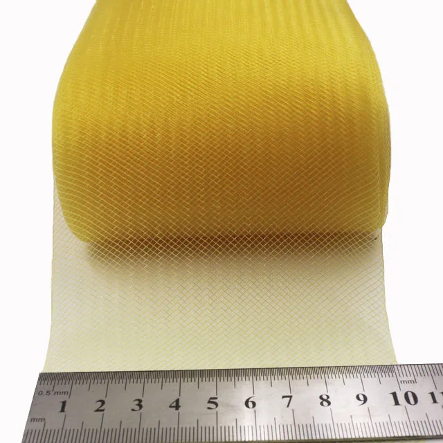 [IuBuFiGo] 4 &quot(10 см) сетка из конского волоса кринолин Millinery Обрезка 100 Ярд/лот #31