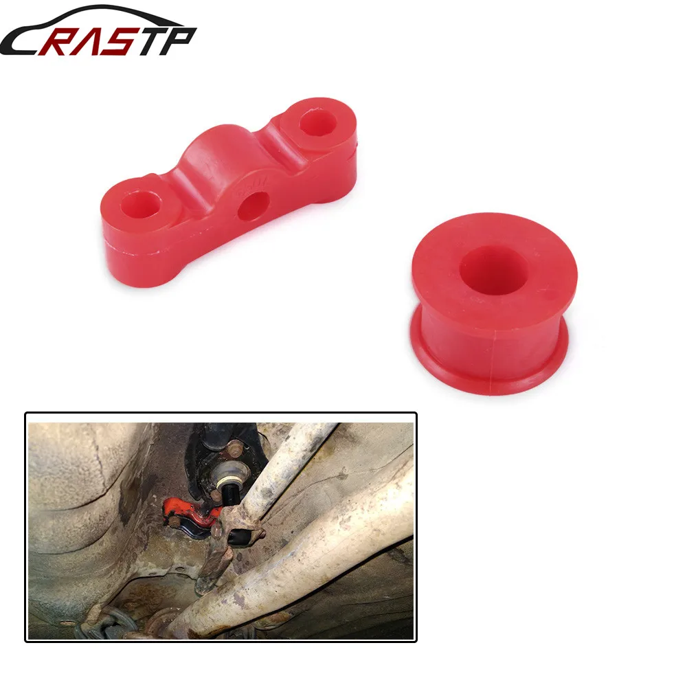 

RASTP-Red B series POLYURETHANE SHIFTER BUSHING KIT for 88-00 Honda Civic B16 B18 2Pcs/Set RS-SFN054