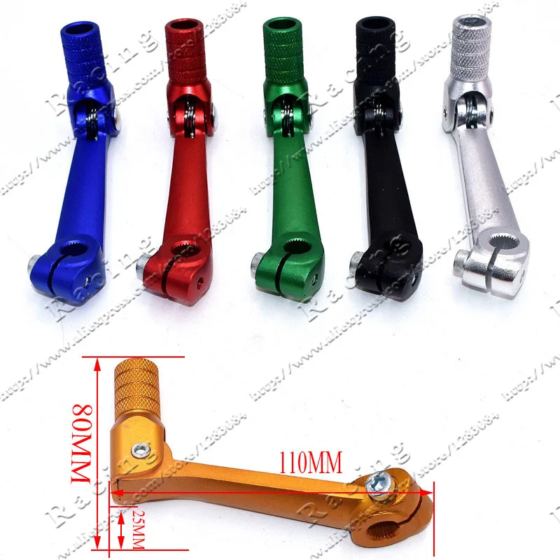 

Gear Shift Lever Gear Shift Lever Fit For Kayo T2 T4 T4L ATV Dirt Bike Pit Bikes Gear Lever Red blue