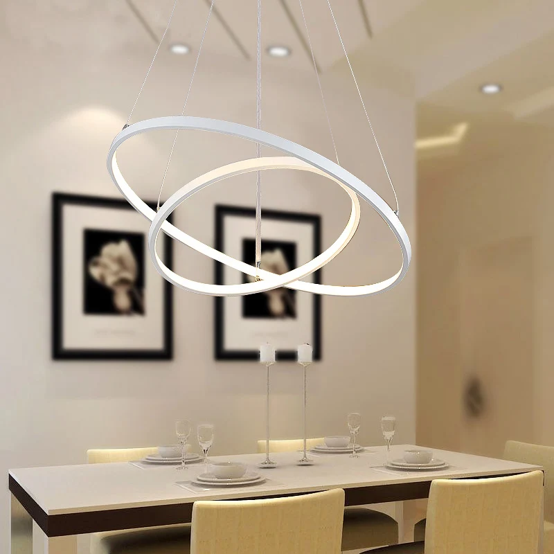 Modern Led Pendant Lamp Dinning Pendant Lights Luminaire Ring Lustre Lamp Lamparas Restaurant Lighting Home Decor Light Fixtures Modern Led Pendant Lamp Dinning Pendant Lights Luminaire Ring Lustre Lamp Lamparas Restaurant Lighting Home Decor Light Fixtures