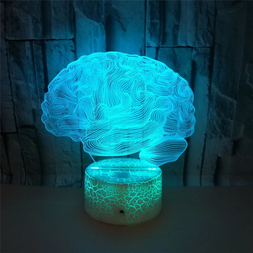 Brain 3D night light (6)