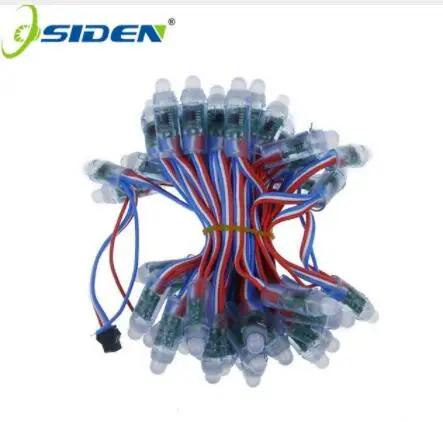 OSIDEN DC5V WS2811 12 мм светодиодный Pixel модульная светящаяся гирлянда полный Цвет RGB, пиксельный модуль IP65 Водонепроницаемый точечные лампы