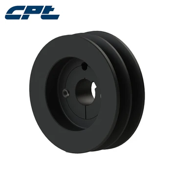 

CPT brand SPC v belt pulley, 2 grooves, 159.6mm outside diameter, 2012 taper lock bush for 11mm~50mm shaft, SPC150-02-2012