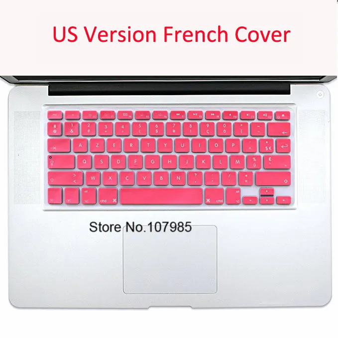 Французская силиконовая клавиатура для Apple macbook Air Pro Retina 13 15 17 | Компьютеры и офис