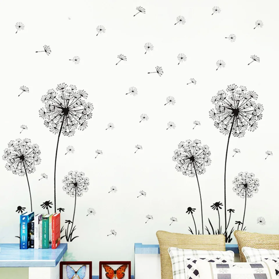 70 50cm Pegatina De Diente De Leon Para Pared Arte Sala De Pared
