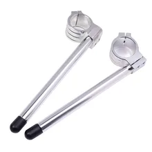 Универсальный Гоночный Регулируемый ЧПУ мм зажим на Ons вилка Руль Ручка Бар Кафе Гонщик мотоцикл 31 32 33 35 36 37 39 41 43 50 51