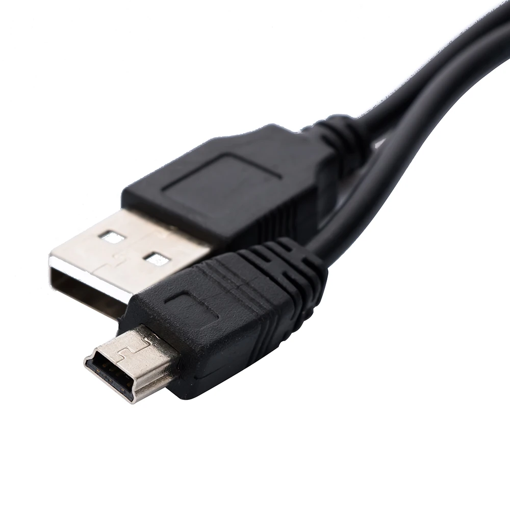 

1m Copper USB 2.0 To MINI 5 Pin Male Jack Charging Date Transmit Cable Cord For Speakers Laptop Camera MP3 MP4 MP5 PSP GPS