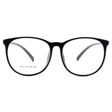 BAONONG черный круглый простой дизайн экстра-тонкий TR90 Оптический очки в роговой оправе рамка для Для женщин очками W8012