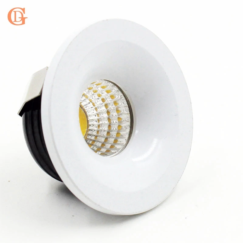 4pc 3W Round COB Mini Led Spot light Mini Dimmable Led ...