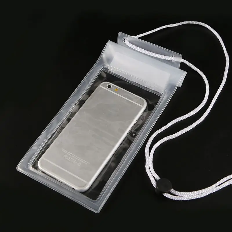 Сильный 3 Слои запечатывания сумки для плавания Водонепроницаемый смарт-чехол для телефона Сумки для дайвинга для iPhone Карманный чехол для samsung Xiaomi htc