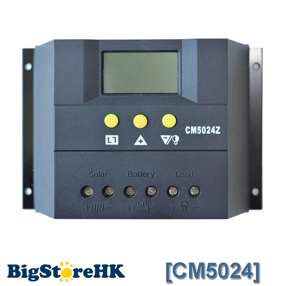 

PWM 50A Solar Charge Controller 12V 24V Solar Regulator With LCD Display Temperature Compensation Hot Selling