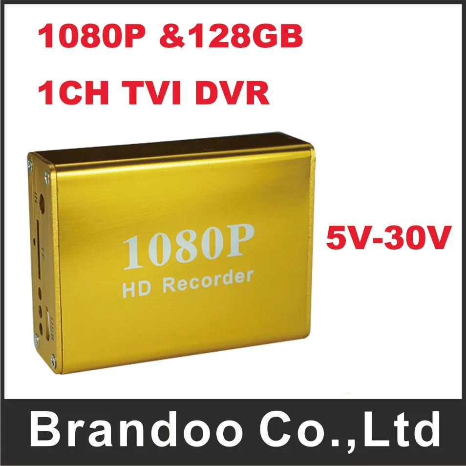 

1080P 1CH TVI SD DVR,support 5V-30V wide power,