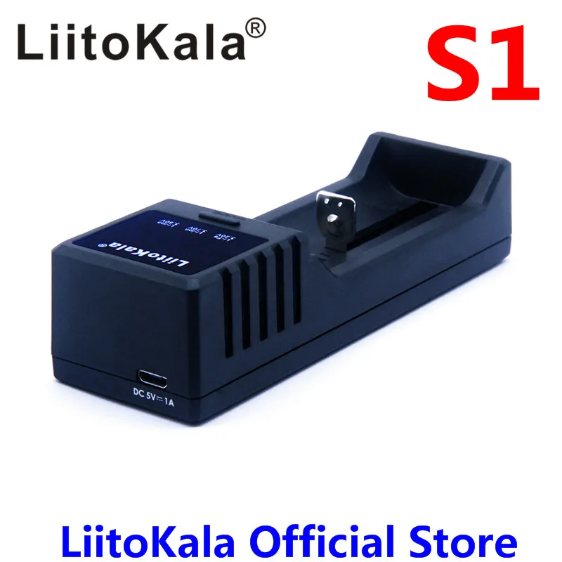 LiitoKala lii-S1 18650 зарядное устройство для 26650 16340 RCR123 14500 LiFePO4 1,2 в Ni-MH Ni-Cd перезаряжаемый аккумулятор умное зарядное устройство