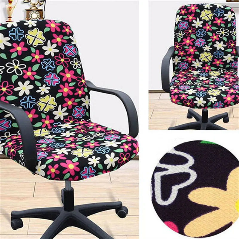 Elasticity Office Computer Chair Cover Side Arm Recouvre Chaise Stretch Rotating Lift Without In From Home Elasticity Office Computer Chair Cover Side Arm Recouvre Chaise Stretch Rotating Lift Without In From Home