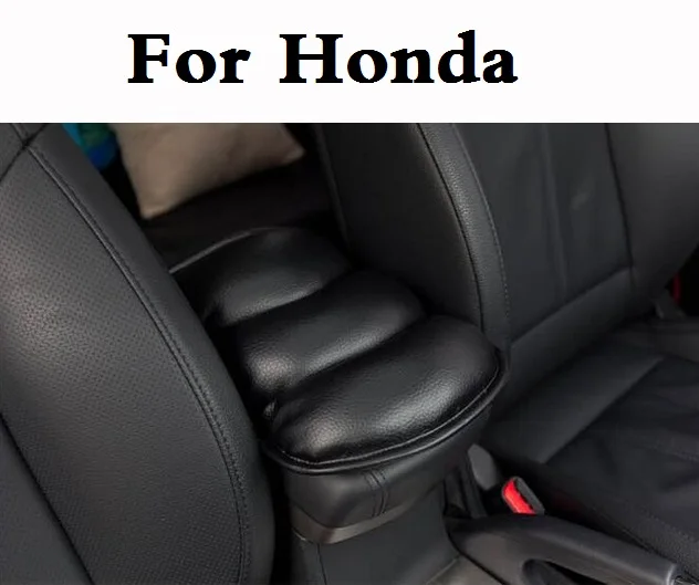 Автомобильный стиль Авто центр подлокотники крышка защитная накладка коврик для Honda Accord Airwave City Crossroad Crosstour CR-V CR-Z элемент