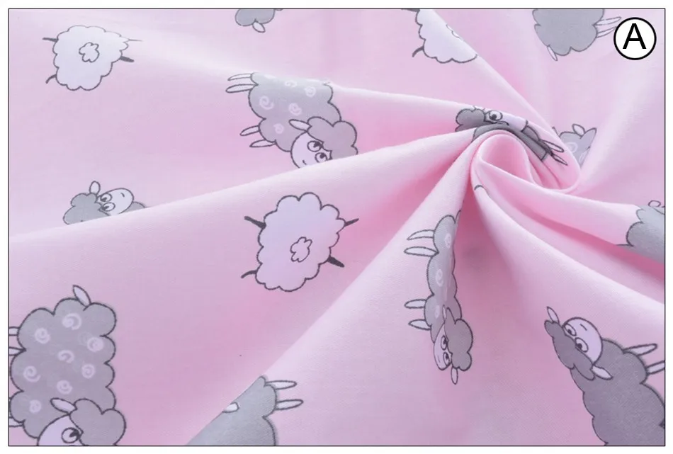 Хлопчатобумажная ткань печатные ткани Лоскутные материалы для шитья Стёганое одеяло Скрапбукинг ткань узор рукоделие материал штора CC002