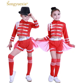

SONGYUEXIA Children Jazz Modern Hip-hop dancewear