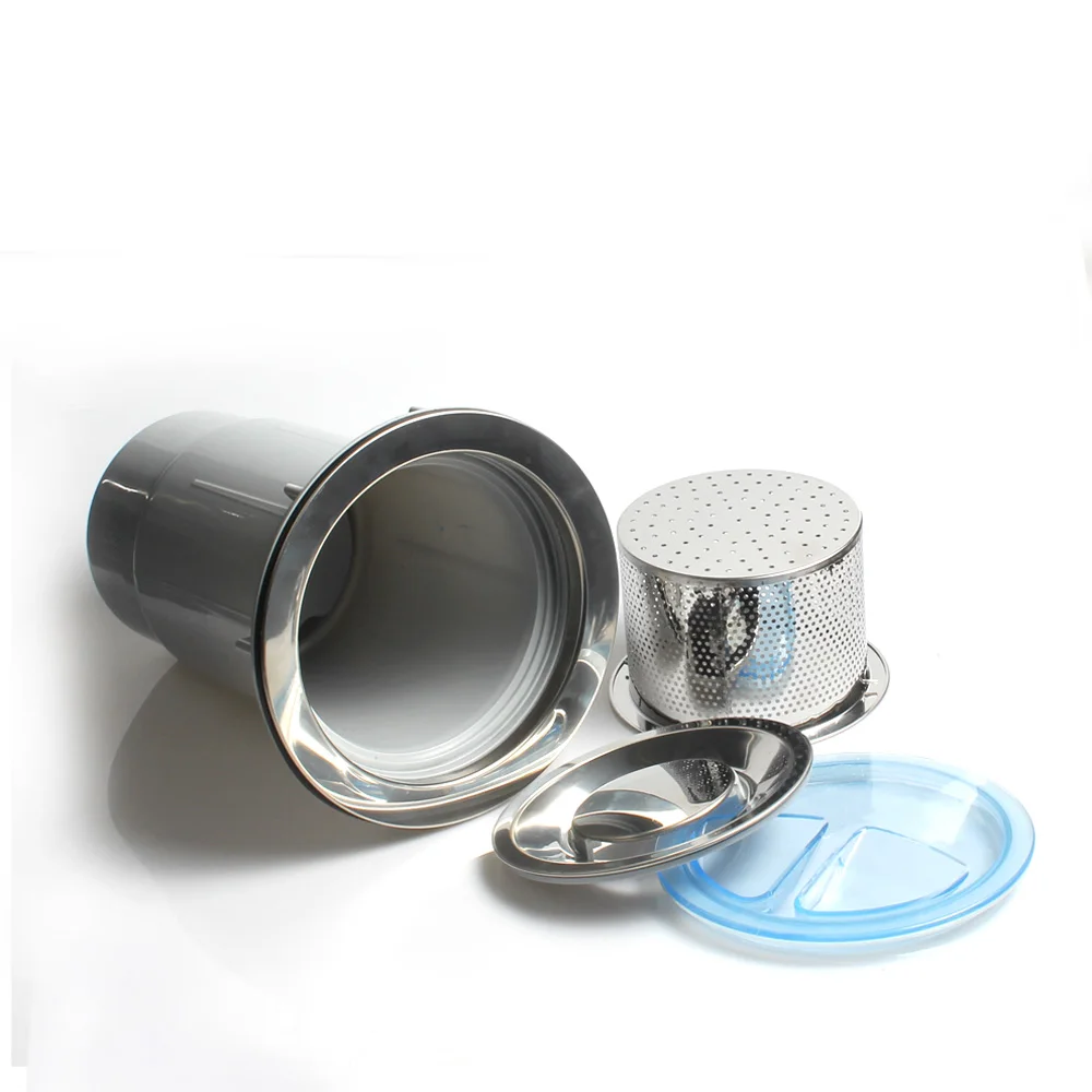  Talea Single Sink Waste Kit & Trap Sink Strainer with overflow Hair Trap Catch Catcher Plug Basin b - 32857561187