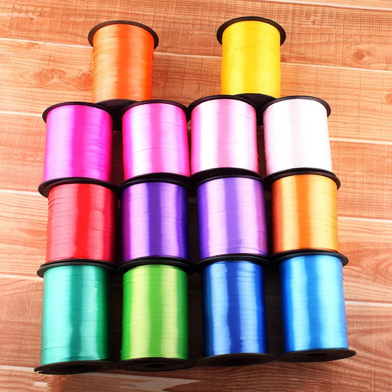 250 Yards Balloon Cable Ties Plastic Ribbon Wedding Decoration Gift