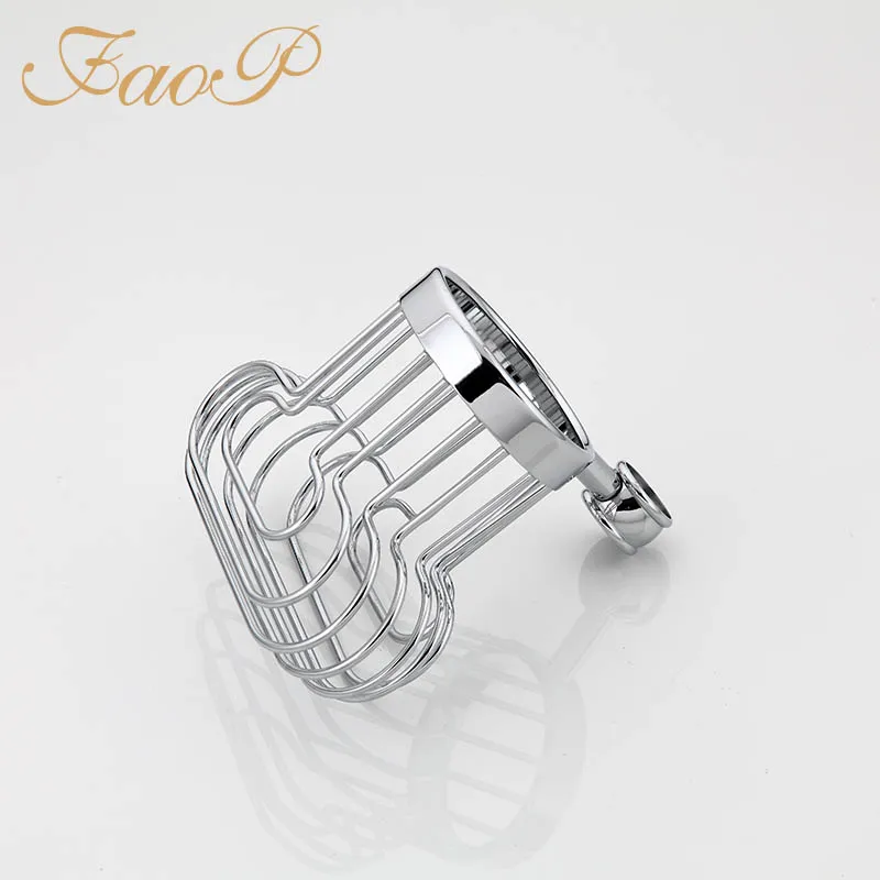 FAOP Cover roll Toilet Brush Holders Paper Holders Bath Hardware Sets Bath Brushed Antique brass Single Toothbrush Holders