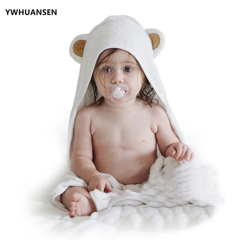 90*90cm Autumn Winter Baby Towel With A Hood Bamboo Fiber Kids' Bath Towel Cute Ear Infant Wrap Blanket Newborn Stuff 90*90cm Autumn Winter Baby Towel With A Hood Bamboo Fiber Kids' Bath Towel Cute Ear Infant Wrap Blanket Newborn Stuff