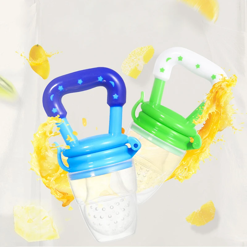 Kids Nipple Fresh Food Milk Nibbler Feeder Feeding Safe Baby