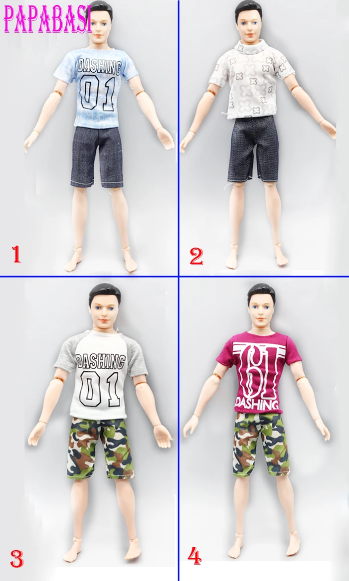 Новое поступление Одежда для куклы принца Кена модный костюм крутой наряд BarbieBoy
