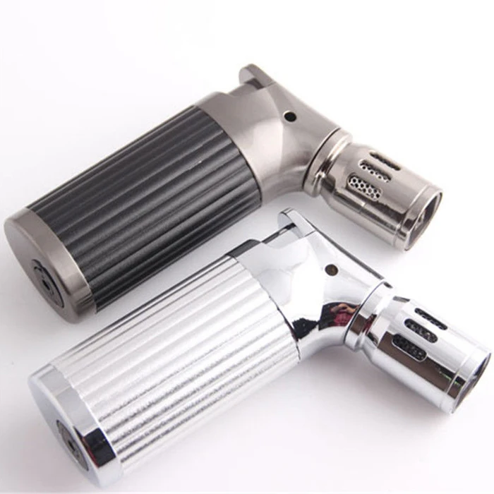 Jobon Quad Jet Flame Cigarette Tobacco Lighter Butane Gas Refillable