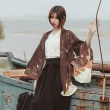 Women Chiffon Kimono Cardigan tunic Printed harajuku Sleeve Blouse Summer Beach Cover Up Tops Boho Loose Ladies Shirts Blusas