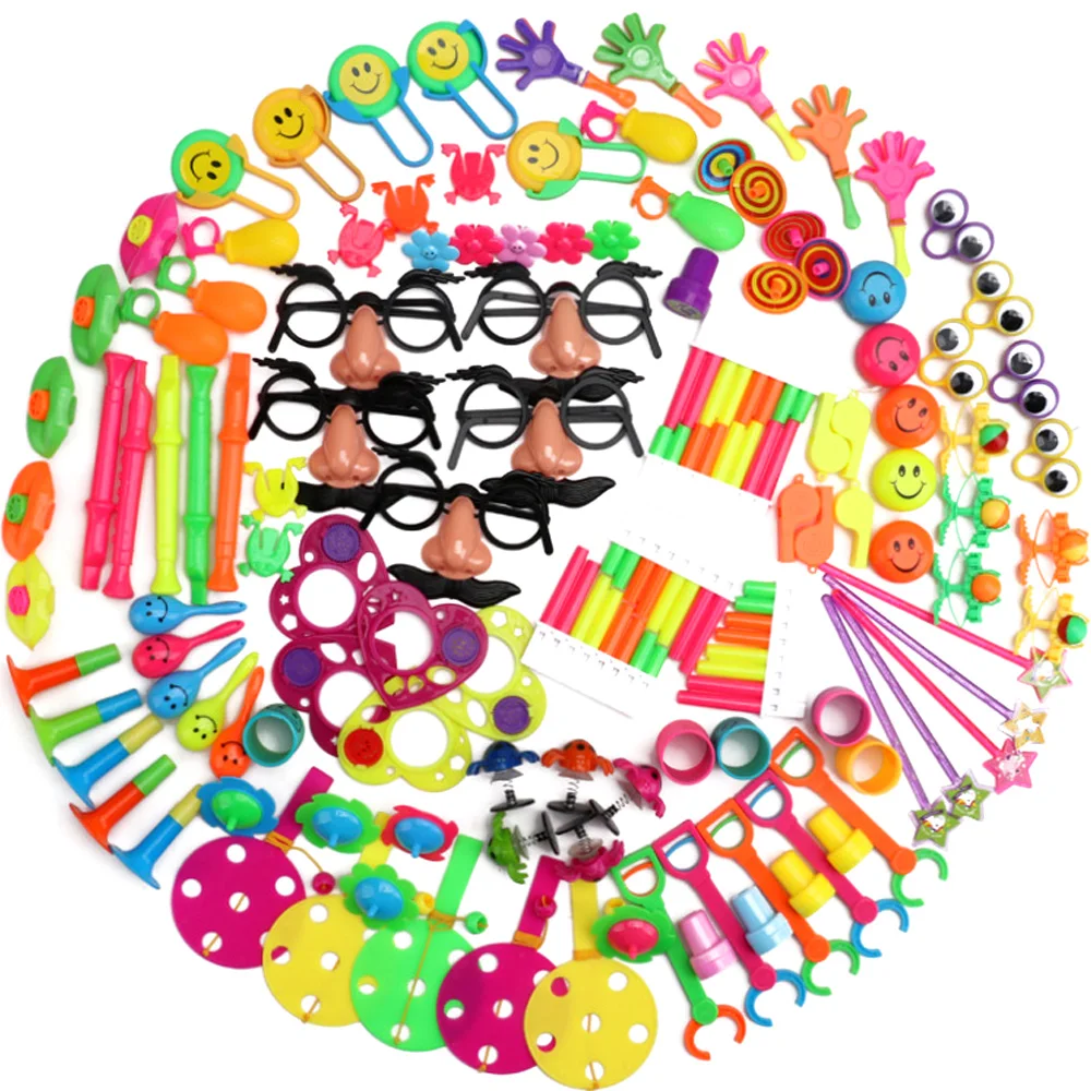 120 шт сувениры для вечеринки ко дню рождения наполнители для пиньяты классная шкатулка для драгоценностей призы игра вечерние принадлежности маленькие объемные игрушки для детей Подарки