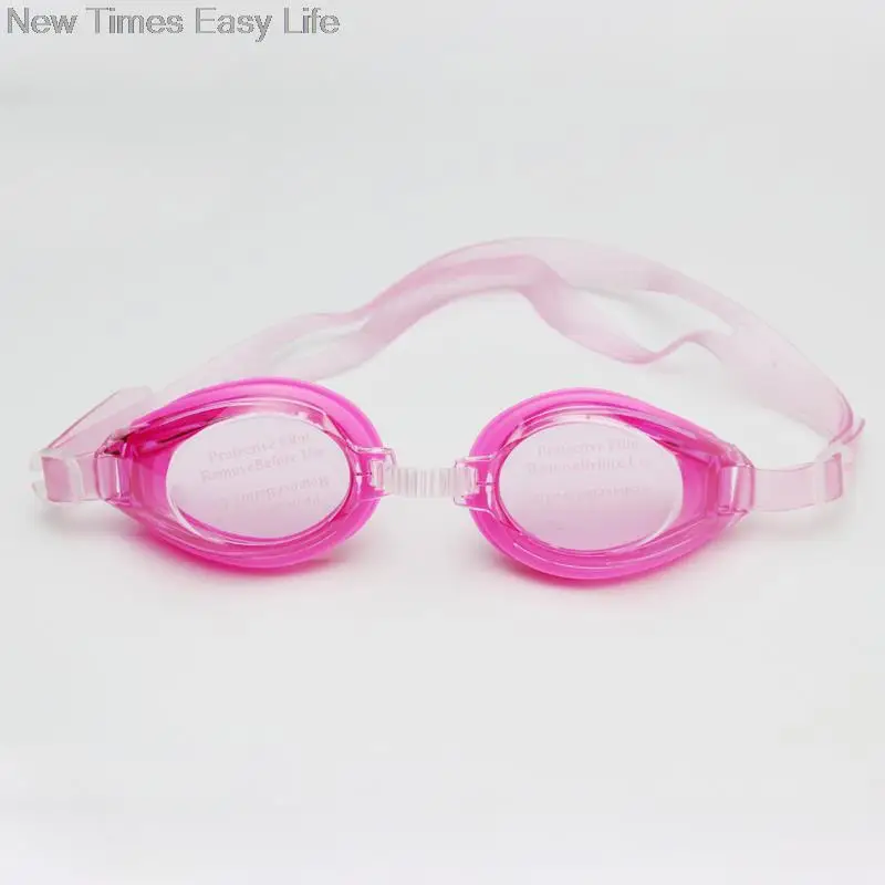 Новые детские очки для плавания на открытом воздухе, противотуманные очки для плавания, очки для плавания, аксессуары для плавания для мальчиков и девочек с затычками для ушей