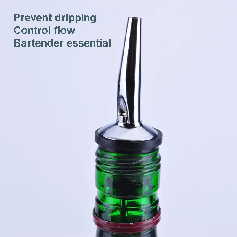 1 шт винные бутылки Pourer из нержавеющей стали серебряные пробки с резиновыми