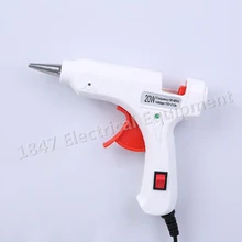 1 шт. 110-240 В 20 Вт термоплавкий машина высокая температура нагреватель расплава горячий пистолет ремонт инструмент Тепло пистолет мини пистолет