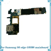 Полная работа разблокирована и используется для Samsung Galaxy S6 Edge Plus g9208 Материнская плата замена материнская плата с полным чипом