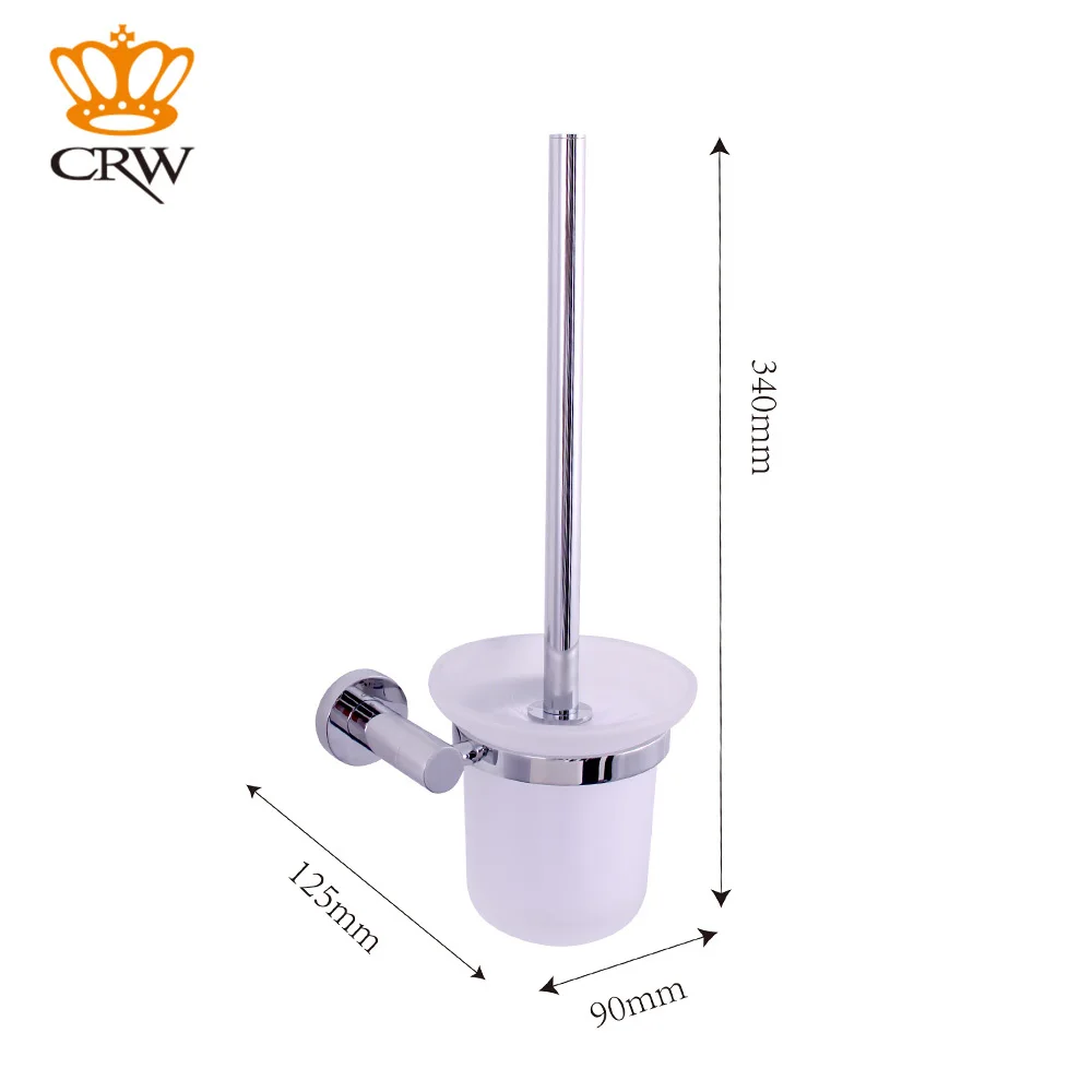 CRW Ванной Аппаратных Аксессуаров Установить Вешалка Для Полотенец+ Щетка Для Унитаза Держатель+ Держатель Туалетной Бумаги+ мыльница 4 шт./компл