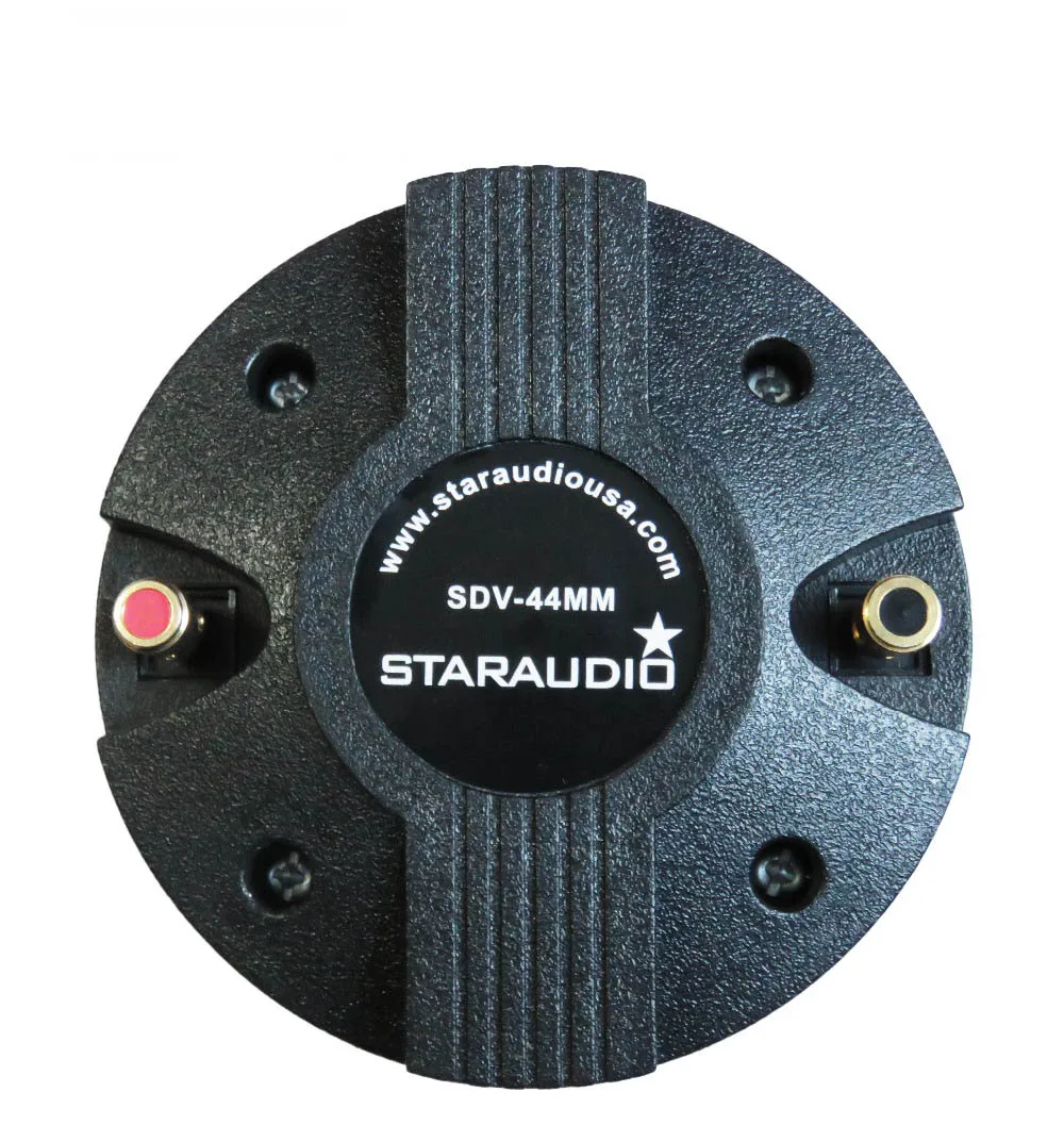 STARAUDIO 2 шт 2400 Вт 1,7" 44 мм Титановый Компрессионный винт-на PA DJ диско бар KTV активный динамик рупорный драйвер твитеры SDV-44MM