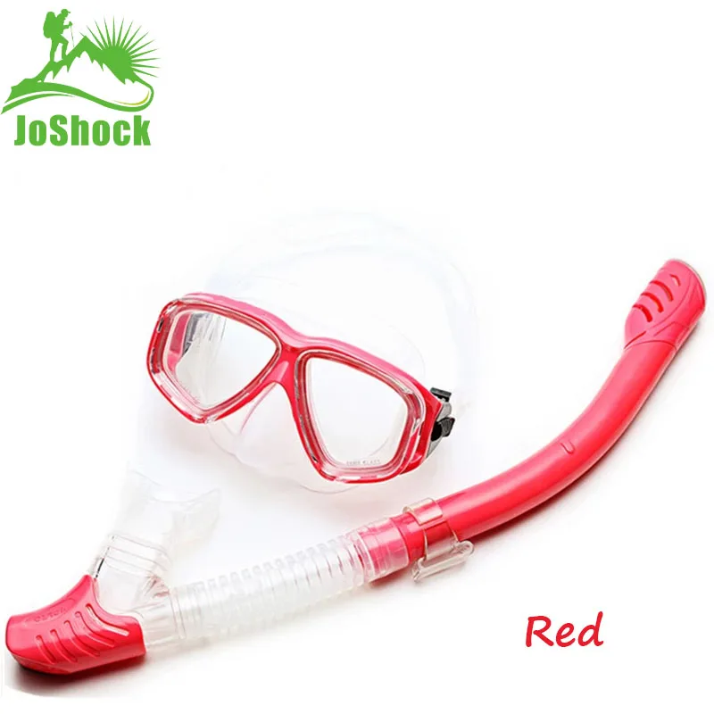 JOSHOCK Brand Professional Skuba Diving Mask Goggles Wide Vision Watersports Equipment With Anti-fog One-piece lens Underwater