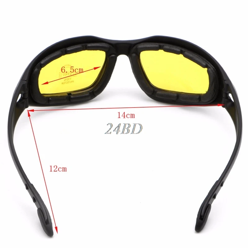 Поляризованные мотоциклетные линзы солнцезащитные очки спортивные обёрточная бумага езда бег Велоспорт Байкер ветрозащитный S23