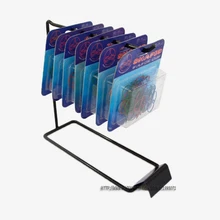 Прямая с фабрики 12 шт./лот металлическая полка для ожерелья Браслет витринный стеллаж серьги вешалка крюк для часов держатель Витрина