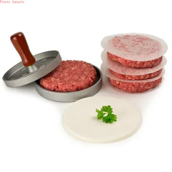 

1 Set 12cm Hamburg meat presser Mold DIY Round Hamburger Beef Grill Burger Non Stick Press Patty Maker Cooking Tools Gadgets