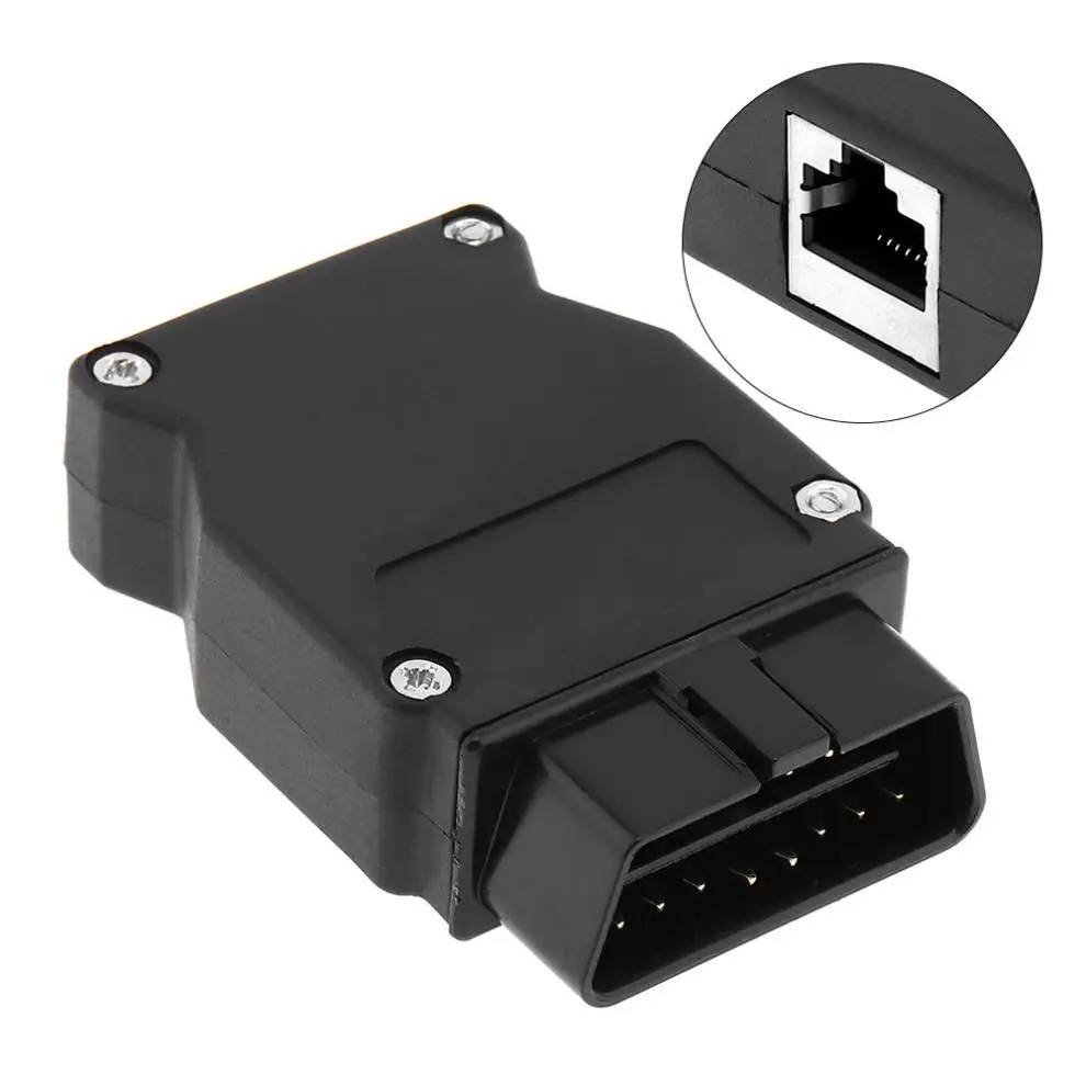 Черный OBD-II 16Pin мужской Авто удлинитель открывающийся кабель автомобильный