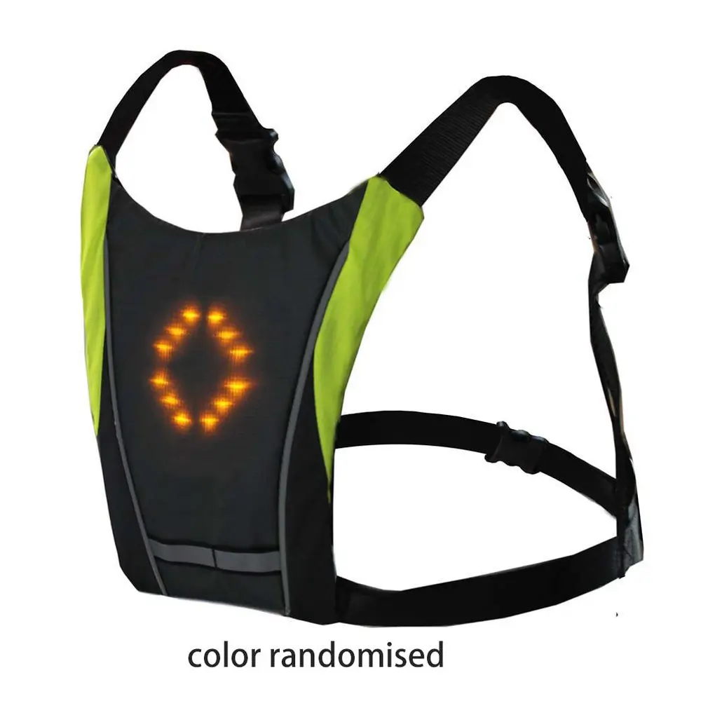 

Remote Control Steering Led Vest Vest Led Warning Vest Riding Safety Vest