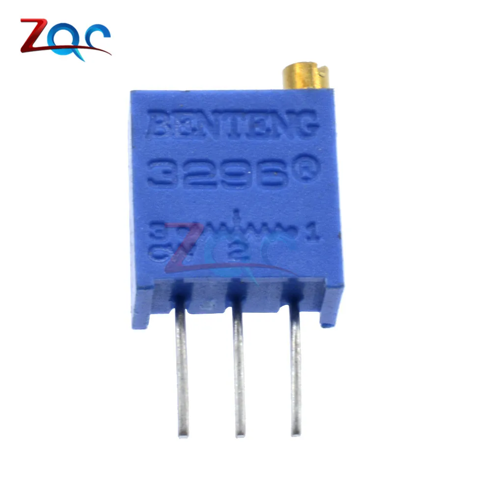 10Pcs 3296W-502 3296 W 5K ohm Trim Pot Trimmer Potentiometer Top