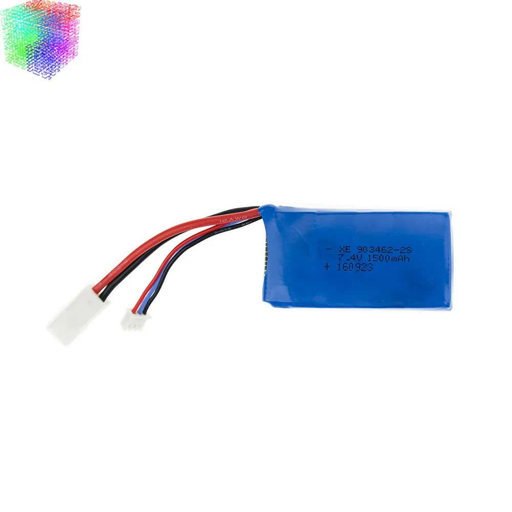 7.4v 1500mah lipo battery (8)