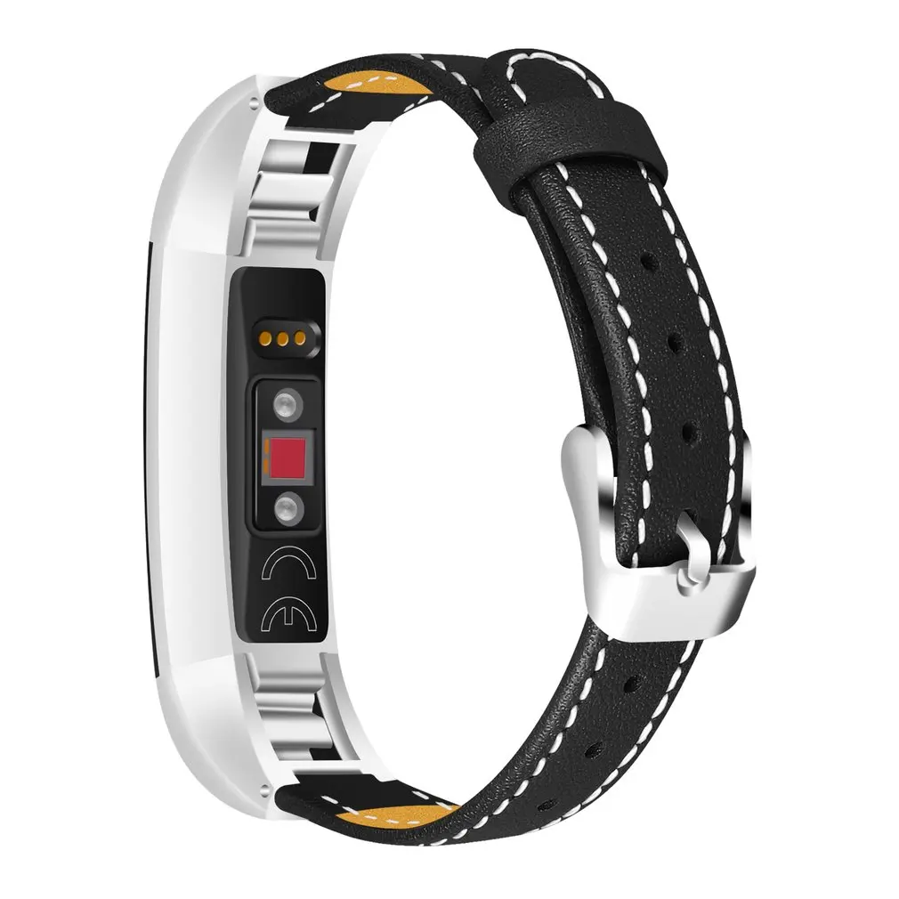 

PU Leather Loop with Adjustable Closure Band Replacement Bracelet Strap for Fitbit Alta & HR