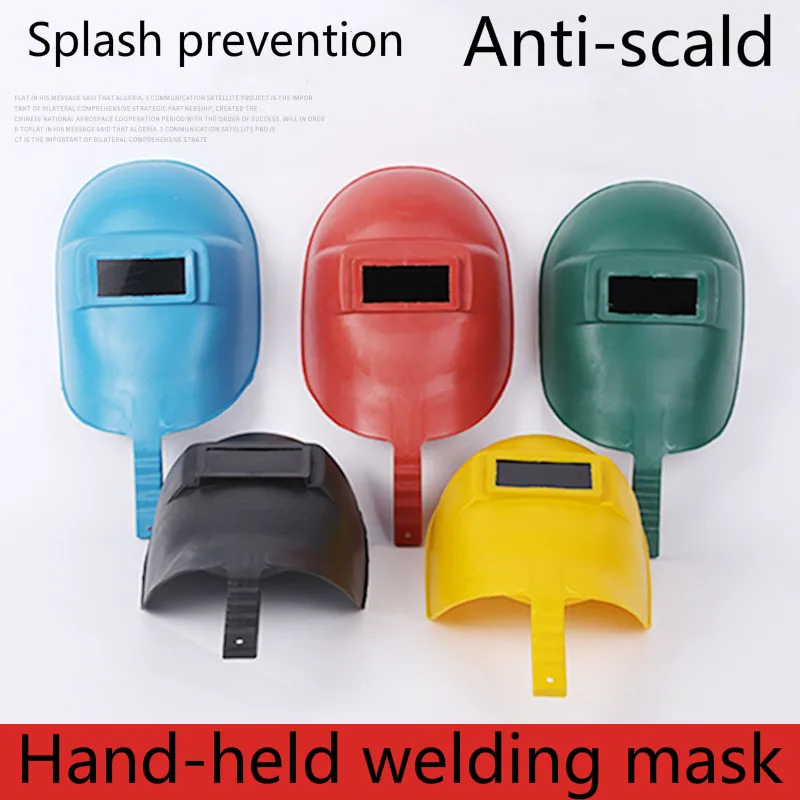 

Hand-held welding mask argon arc welding welder mask anti-splash protective mask welding cap
