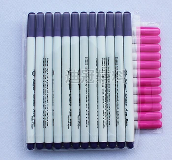 

12 x Air Erasable Pen Temporary Marking Tool magic vanishing pen colored DIY sewing fabric garment leather free shipping