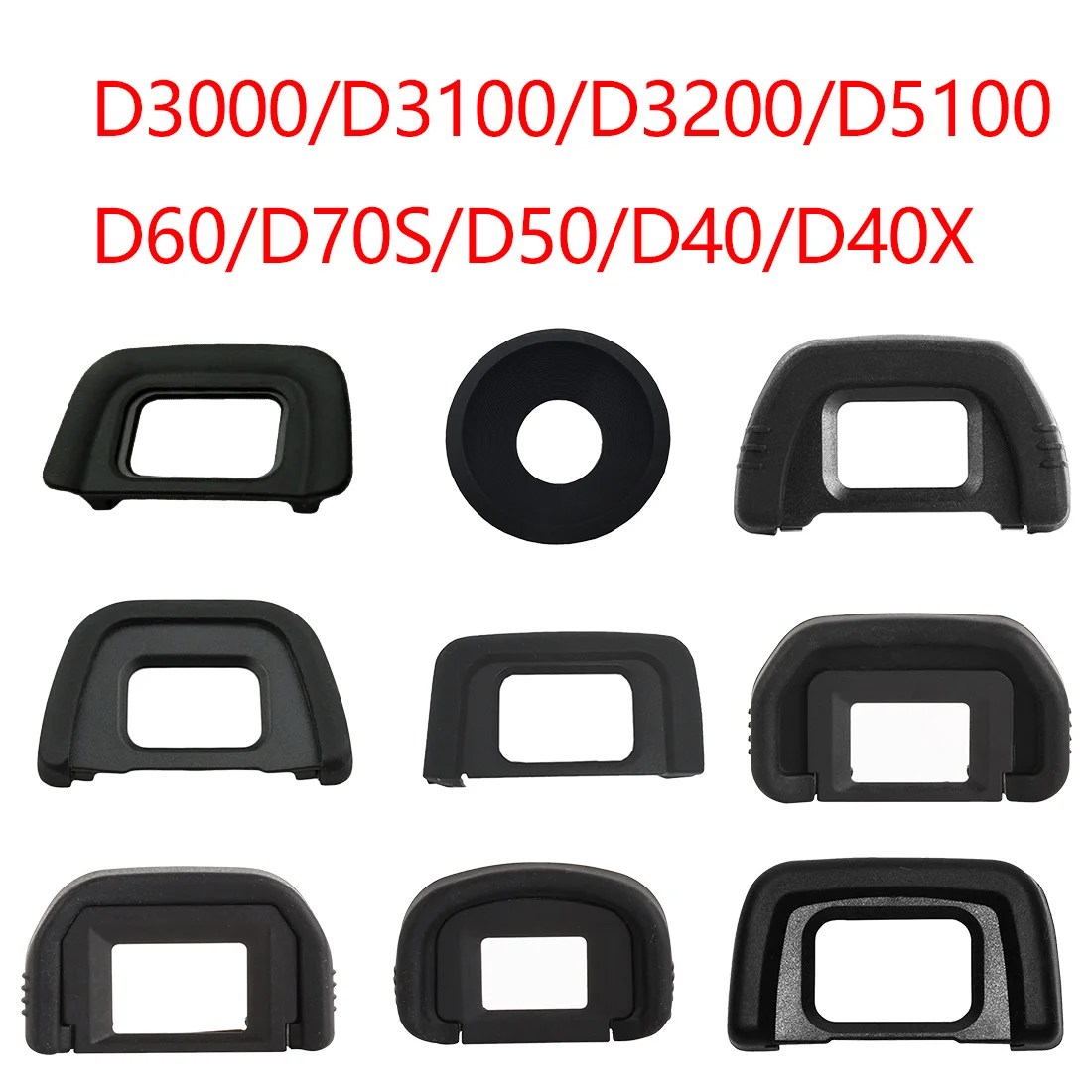 

DK-19 DK-20 DK-21 DK-23 DK-24 DK-25 EF EB EG EC Rubber Eye Cup Eyepiece Eyecup for Nikon Canon SLR Camera